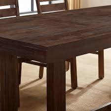 Run planks though the planer, stripping a small amount of wood from each side as you plane. Furniture Of America Treville Rustic Plank Style Dining Table Overstock 20470312 Oak