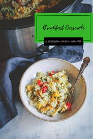 If you like bacon, ham, and breakfast sausage you're going to love this pork lover's keto breakfast casserole! Healthy Slow Cooker Breakfast Casserole Recipe Sweetphi
