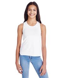 girls relaxed racerback tank