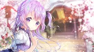 38 cute unicorn quotes and wallpapers best wishes and greetings. Download 1366x768 Hms Unicorn Purple Hair Azur Lane Anime Games Loli Cute Cherry Blossoms Dress Wallpapers For Laptop Notebook Wallpapermaiden