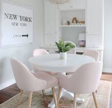 Why You Need Blush Home Decor The Perennial Style Dallas Travel And Lifestyle Blog In 2020 Dining Room Small Pink Dining Rooms Dining Room Design