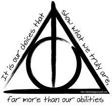 In The Harry Potter 7 Book What Does The Triangular Symbol Really Mean Quora Tatuirovki S Garri Potterom Simvoly Garri Pottera Dary Smerti