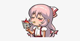 Some popular anime emoji include characters like kanna, megumin, miku, aqua and jojo characters like dio. Doesnt Need Money Mokou Discord Emoji Emojis Anime For Discord 385x385 Png Download Pngkit