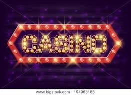 Poster Of Casino Poster Vintage Style Eps 10 Casino Banner With Glowing Lamps For Online Casino Poker Roulette Slot Machines Card Games Ve Casino Projekte