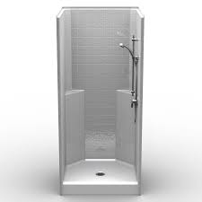 Buy products such as sterling 72290100 accord 60 x 36 x 76 vikrell shower at walmart and save. Single Piece Curbed 36 X 36 X 79 Shower Curbed Threshold 5 Curb Height Lcs3636cp Bestbath