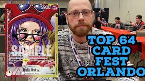 NUMBER 1 OP-SIM Ladder Belo Betty TOPS Bandai Card Fest Orlando!