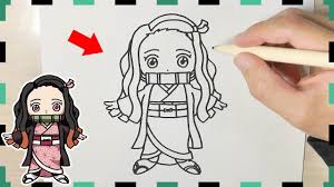 Gift these cute keychains to your friend who is a demon slayer fan. How To Draw Nezuko Kamado Chibi Demon Slayer Youtube
