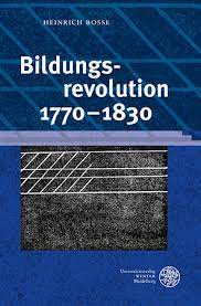 Vorgestellt wird im folgenden ein habilitationsprojekt, das am germanistischen institut der universität siegen durchgeführt wird. Bildungsrevolution 1770 1830 Bosse Heinrich Ghanbari Nacim Dussmann Das Kulturkaufhaus