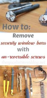 Window security bars, or burglar bars, are a thick set of metal bars that add extra protection to your home and are a perfect intruder deterrent. Getting Out Of Jail Free Removing Window Bars The Space Between