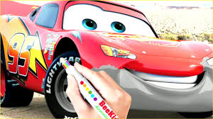 The world's largest list of lightning mcqueen coloring pages. Cars 3 Lightning Mcqueen Memorable Moments Coloring Book Pages Video For Children Video Dailymotion