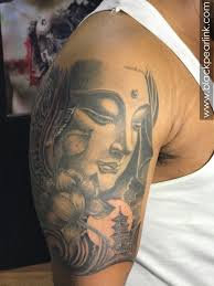 Many tibetan tattoos feature the symbol of the lotus flower and tibetan writing of various sayings or. Top 5 Enchanting Buddha Tattoos Done At Black Pearl Ink