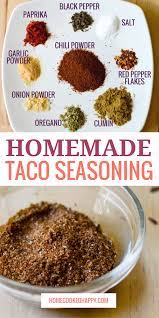 This Is The Best Homemade Taco Seasoning Recipe So Easy And Mild Yet Full Of Flavor In Addit Homemade Taco Seasoning Recipe Homemade Tacos Seasoning Recipes