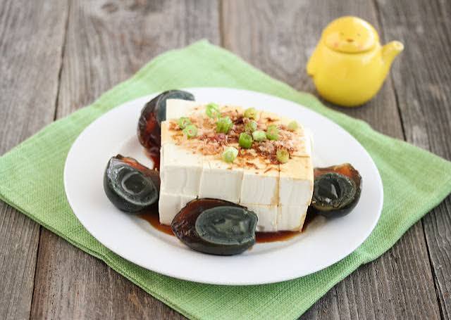 Tofu with Century Egg