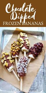 Because it doesn't contain eggs, it's lighter but also very creamy and refreshing.—ken gallagher, hastings, nebraska. Chocolate Dipped Frozen Bananas Summer Treats Chocolate Dessert Recipes Healthy Summer Desserts Easy Chocolate Desserts