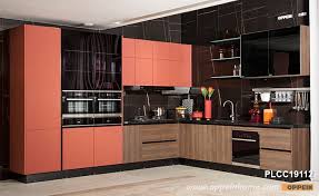 Basis, chelsea, frame, match, degree, profile, fold, plate Modern L Shaped Kitchen Cabinet With Pvc Finish Plcc19112