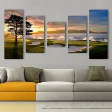 We did not find results for: Gorgeous Sunset On Pebble Beach Golf Course Canvas Painting Beachhomes Painting 5 Piece Canvas Art Canvas Painting