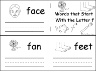 The lines and s the alphabet of lines is a list of line symbols that engineers use in technical draw. Words That Start With The Letter F Book A Printable Book Enchantedlearning Com