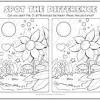 Free printable spot the difference puzzles for adults with answers. 1