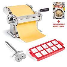Uno Casa Pasta Maker Pasta Roller Noodle Maker Machine Pasta Roller With Pasta Cutter And Ravioli Mold Pasta Maker Pasta Cutter Noodle Maker