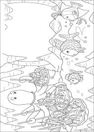 The fish is a main character in a children's book written by classic anyway, if you've bee looking for some rainbow fish coloring pages, you can find numerous of them in this post. Rainbow Fish Coloring Pages Wanda The Octopus Coloring4free Coloring4free Com