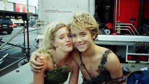 On Set Of Peter Pan Peter Pan Movie Jeremy Sumpter Peter Pan Peter Pan Disney