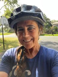 Senior cyclist shares biking experience