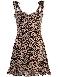 Reformation Christine Leopard Print Dress Farfetch Leopard Print Dress Cheetah Print Dress Leopard Print Outfits