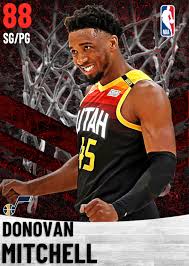 Последние твиты от donovan mitchell (@spidadmitchell). Nba 2k21 2kdb Ruby Donovan Mitchell 88 Complete Stats