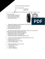 Volume oli shock breaker kiri dan kanan tidak sama d. Soal Smk Tsm Pemeliharaan Sasis Sepeda Motor Pdf