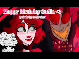 Quick Little Speedpaint for Stella’s (My Oc’s) Birthday