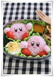 キャラ弁 星のカービィ by momo レシピ レシピ キュートな料理 日本料理