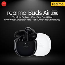 The default wireless charging capabilities of the realme buds air is truly refreshing in a world where other companies will charge you handsomely for the feature. Realme Buds Air Pro Rma210 Shopee Malaysia