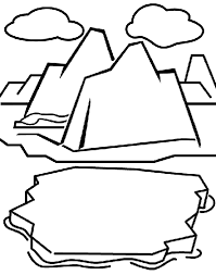 Land and water forms coloring sheet coloring pages 304 x 434px 102.21kb. Glacier Coloring Page Crayola Com