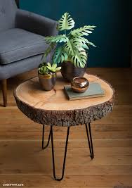 Diy Wood Slice Table