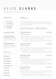 Modern Resume Template Cv Template Cover Letter Etsy In 2021 Modern Resume Template Minimal Resume Resume Template