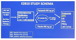 Asco 2019 Randomized Double Blind Phase Iii Study Of Pazopanib Versus Placebo In Patients With Mrcc Who Have No Evidence Of Disease Following Metastasectomy A Trial Of The Ecog Acrin Cancer Research Group