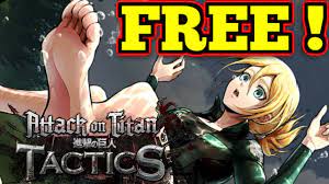 FREE JUST LOG IN ! : Attack on Titan TACTICS - YouTube