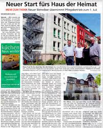 Das steinhuder meer hat einiges zu bieten! Transferring Restructuring Of Haus Der Heimat Gmbh Successful Insotreu Insolvenzverwaltung