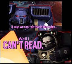 Stolen From The Meme Ravens Warhammer 40k Meme Page Facebook