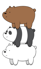 Image Result For We Bare Bears Coloring Pages Printable Boneka Hewan Beruang Kutub Kartun