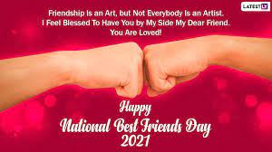 International friendship day is on the 213nd day of 2021. National Best Friends Day Us 2021 Images Wishes Greetings Quotes On Friendship Whatsapp Messages And Hd Wallpapers To Celebrate With Your Bff