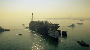 The boskalis heavy transport vessel dockwise vanguard loaded heerema's carnival and boskalis team onboard boka vanguard at completion of outfitting ready for departure gbsl. Boskalis Boka Vanguard Makes The Record Breaking Transport Of Fpso P70 Offshore Energy