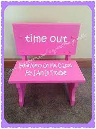 handmade wooden toddler time out chair bench childrens learning behavior chair seat can be personalized with child time out chair kids chairs handmade wooden
