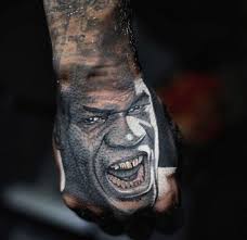 The Game Reveals Bad A New Mike Tyson Tattoo On His Hand Mike Tyson Tattoo Mike Tyson Face Tattoo Face Tattoo