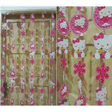 Untuk memenuhi kebutuhan berbagai jenis kebutuhan di rumah anda, tersedia berbagai macam pilihan tirai plastik hello kitty dengan material, desain & model terlengkap. Tirai Pintu Hello Kitty Shopee Indonesia