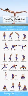 Standing Only Yoga Flow Free Printable Pdf Quick Yoga Standing Yoga Yoga Flow