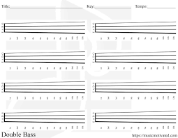 Blank Chord Tabs For All Instruments