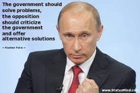 'if the georgian leadership doesn't take concrete actions to destroy the terrorists, and bandit incursions continue from its territory, russia will take adequate measures to. Vladimir Putin Funny Quotes Quotesgram