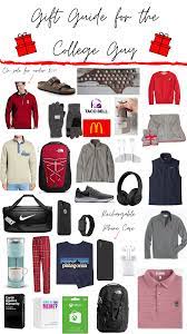 Sometimes the best gifts for college guys are practical, portable, musical, sporty, techy, or just plain fun! Gift Guide For The College Guy