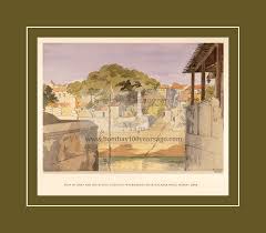 Ruined Temple of Walkeshwar, Bombay ...